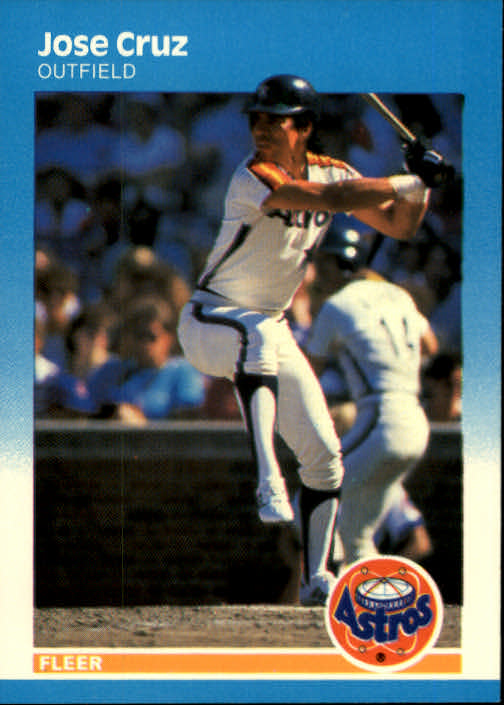 1987 Fleer #53 Jose Cruz