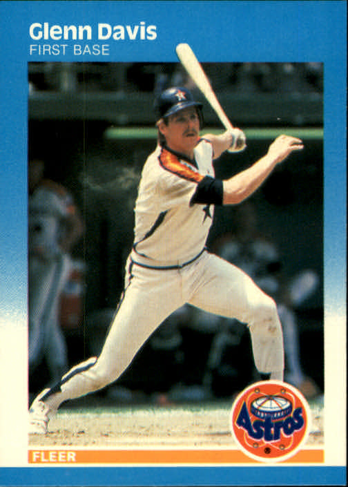 1987 Fleer #55 Glenn Davis