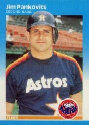 1987 Fleer #64 Jim Pankovits