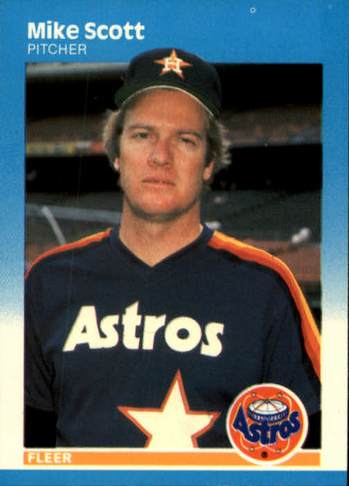 1987 Fleer #68 Mike Scott