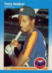 1987 Fleer #71 Tony Walker
