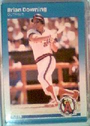 1987 Fleer #78 Brian Downing