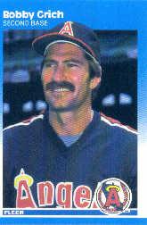 1987 Fleer #81 Bob Grich