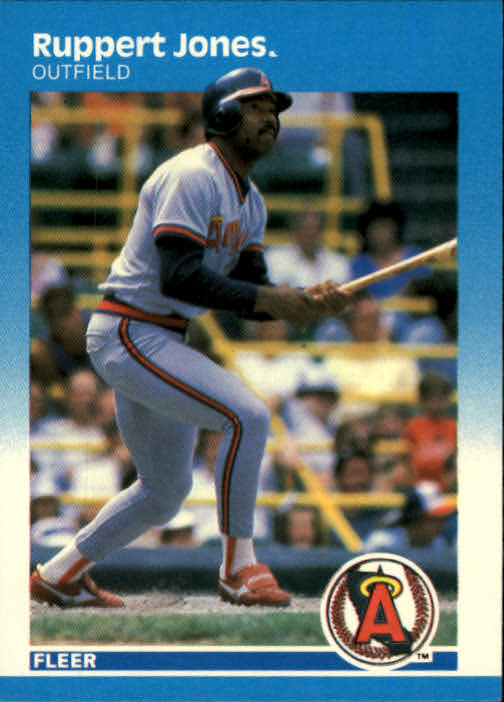 1987 Fleer #85 Ruppert Jones