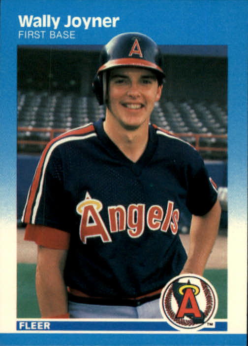 1987 Fleer #86 Wally Joyner RC