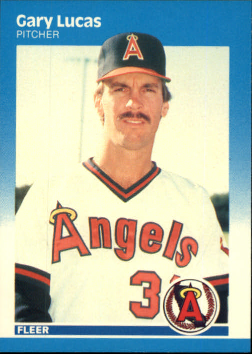 1987 Fleer #87 Gary Lucas