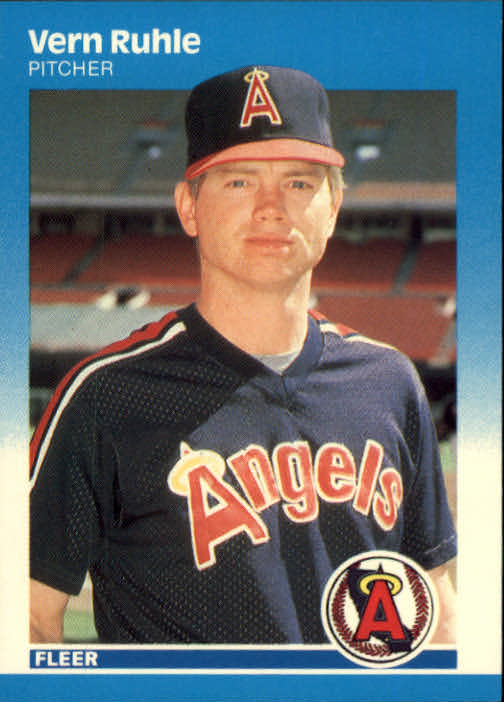 1987 Fleer #91 Vern Ruhle