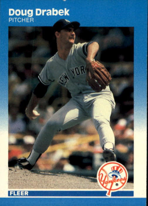 1987 Fleer #96 Doug Drabek RC