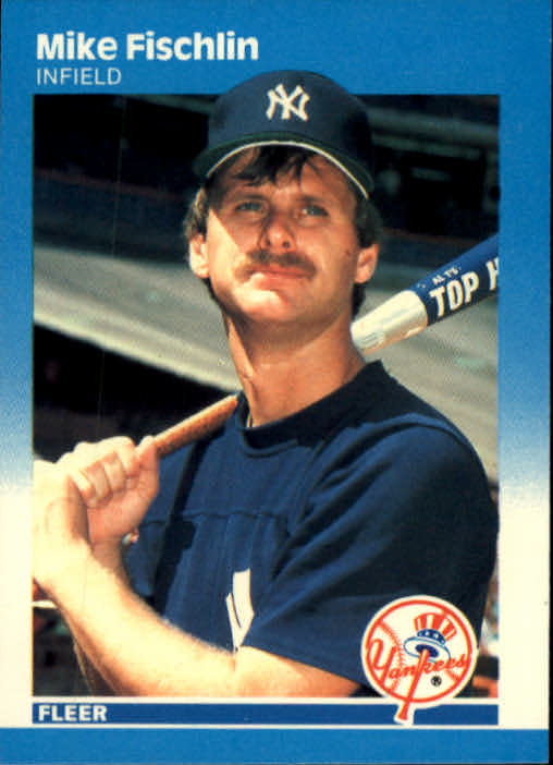1987 Fleer #98 Mike Fischlin