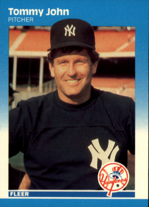 1987 Fleer #102 Tommy John