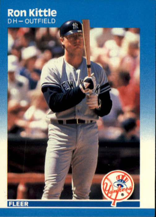 1987 Fleer #103 Ron Kittle