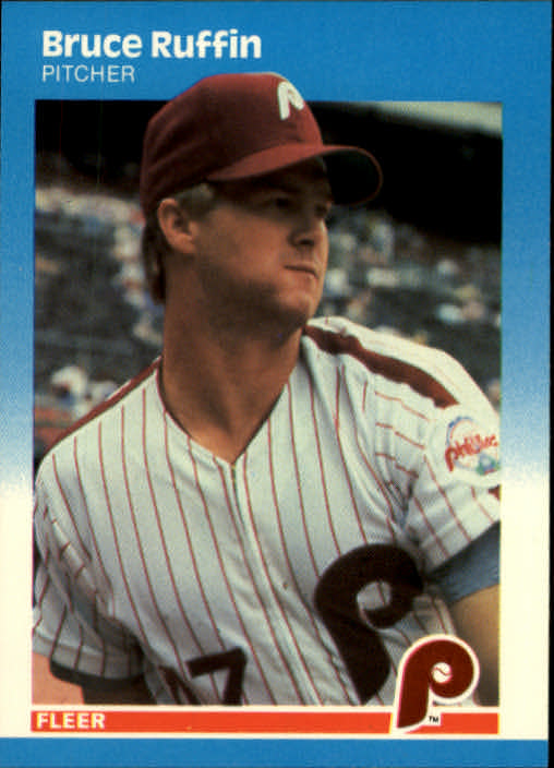 1987 Fleer #183 Bruce Ruffin RC
