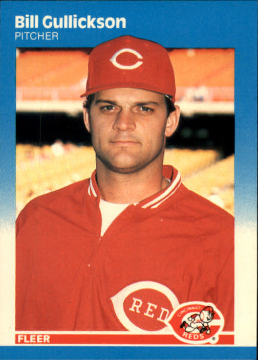 1987 Fleer #203 Bill Gullickson