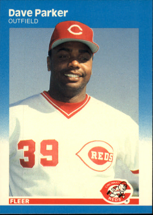 1987 Fleer #208 Dave Parker