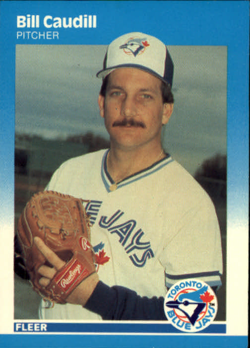 1987 Fleer #221 Bill Caudill