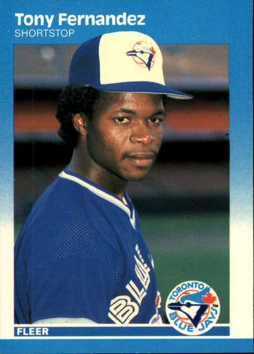 1987 Fleer #225 Tony Fernandez