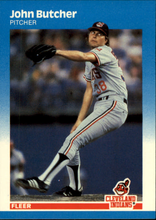 1987 Fleer #245 John Butcher