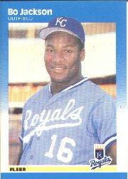 1987 Fleer Glossy #369 Bo Jackson