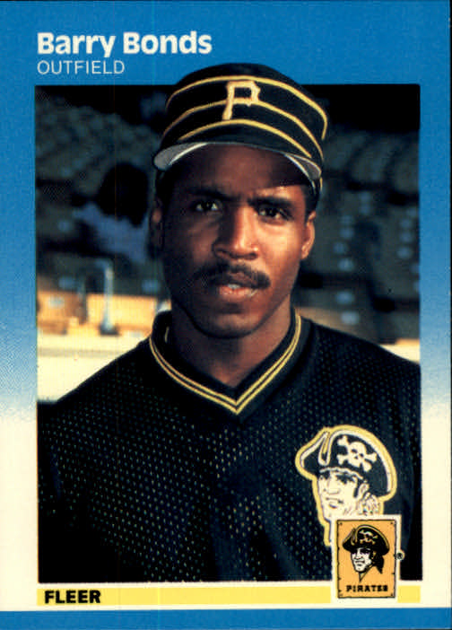 1987 Fleer Glossy #604 Barry Bonds