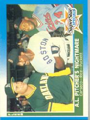 1987 Fleer Glossy #633 Canseco/Rice/Puckett