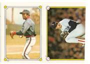 1987 Topps Stickers #2 Roger Clemens (175)/(Top half)