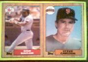 1987 Topps Wax Box Cards #A Don Baylor