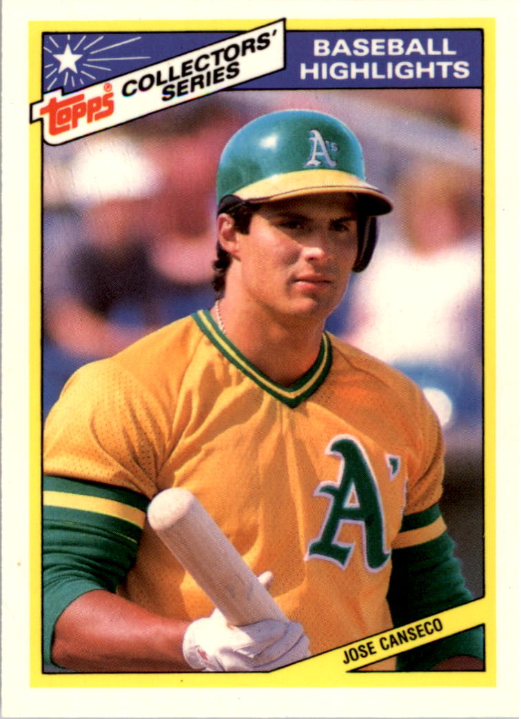 1987 Woolworth's Topps #12 Jose Canseco