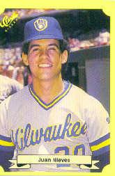1987 Classic Update Yellow #136 Juan Nieves