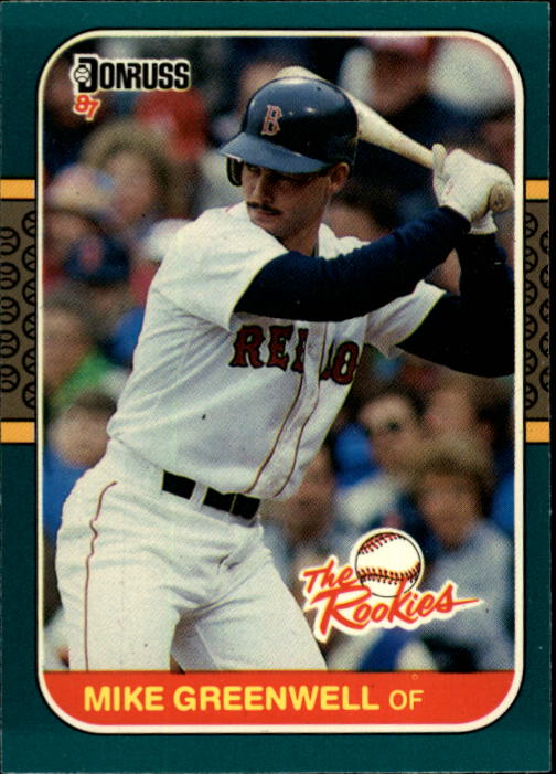 1987 Donruss Rookies #4 Mike Greenwell