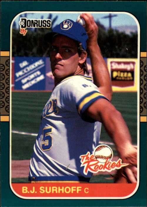1987 Donruss Rookies #17 B.J. Surhoff