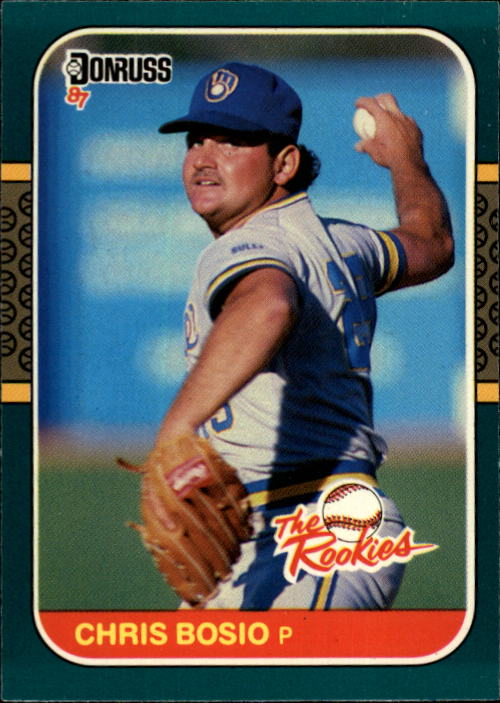 1987 Donruss Rookies #20 Chris Bosio