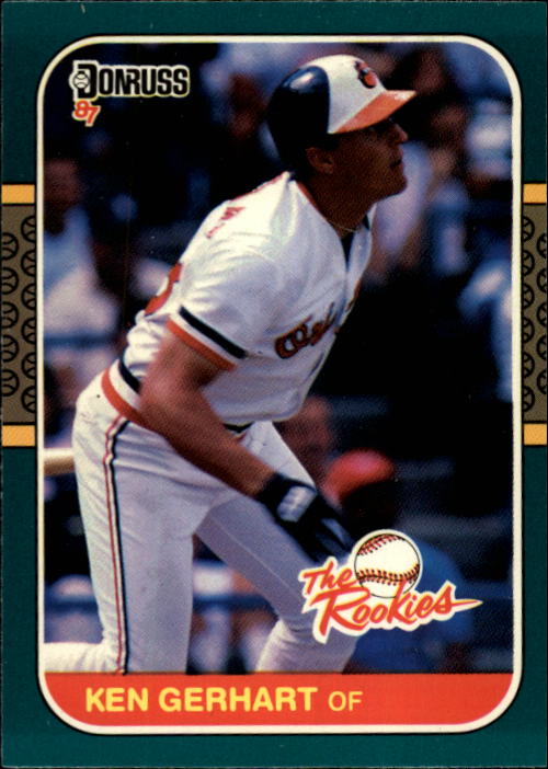 1987 Donruss Rookies #24 Ken Gerhart