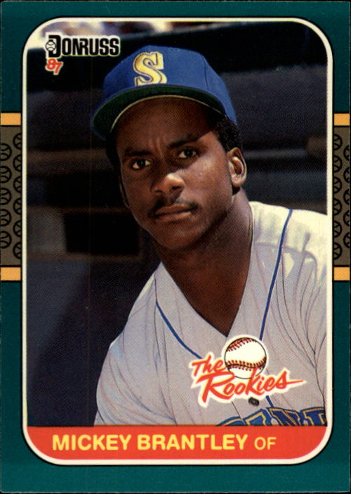 1987 Donruss Rookies #27 Mickey Brantley