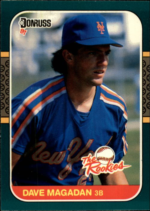 1987 Donruss Rookies #34 Dave Magadan