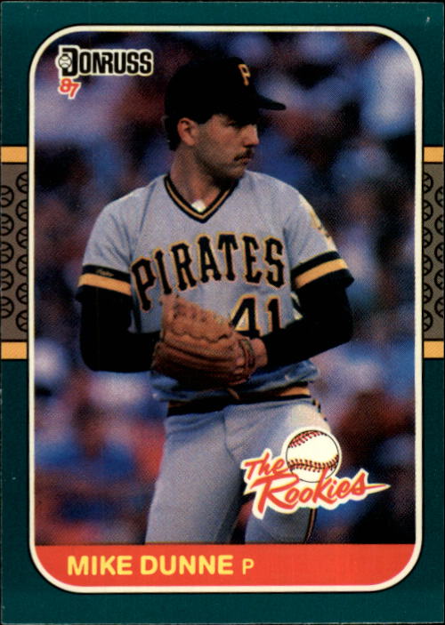 1987 Donruss Rookies #38 Mike Dunne