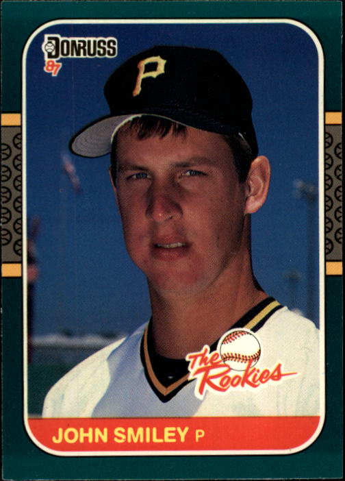 1987 Donruss Rookies #39 John Smiley XRC