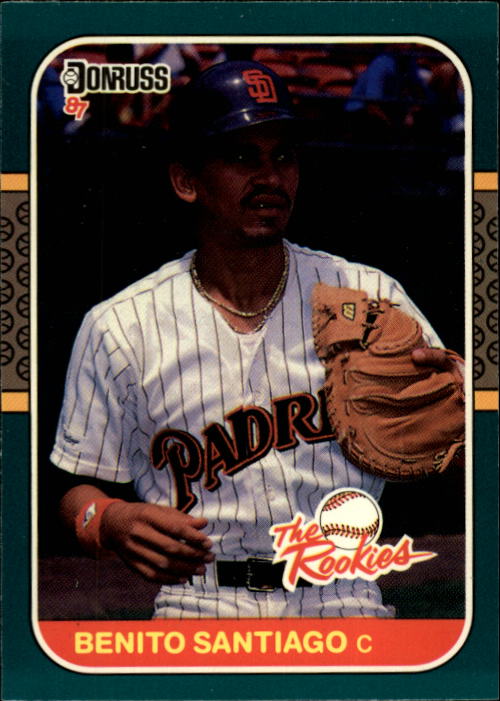 1987 Donruss Rookies #44 Benito Santiago