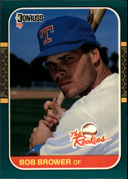 1987 Donruss Rookies #49 Bob Brower