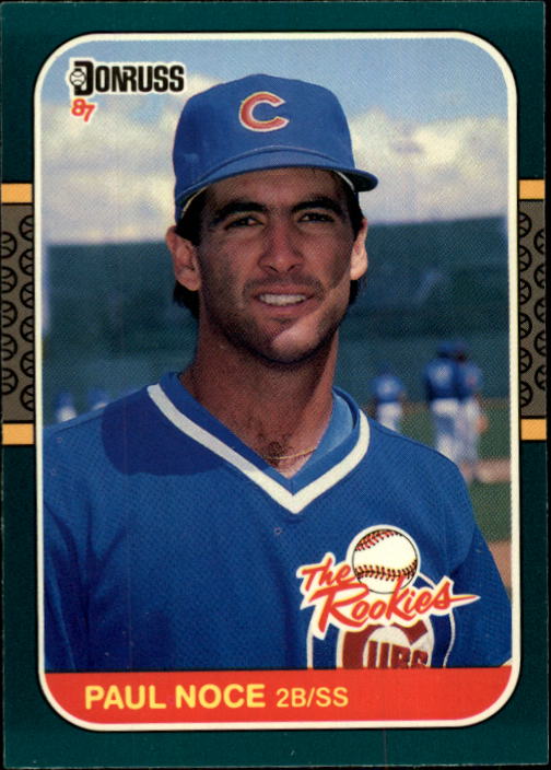 1987 Donruss Rookies #51 Paul Noce