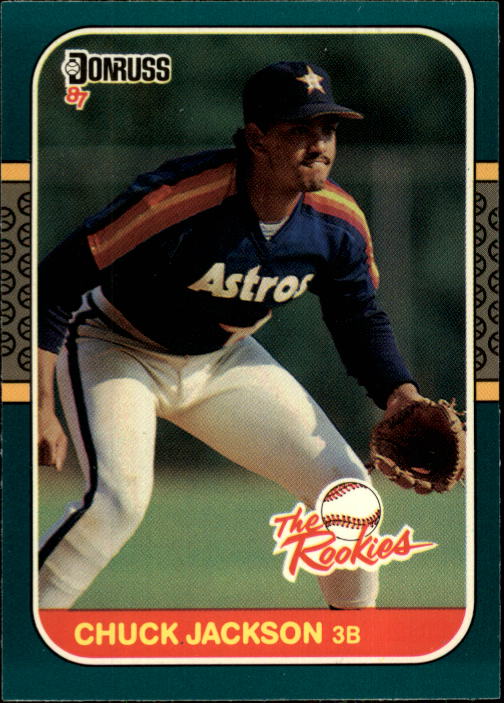 1987 Donruss Rookies #55 Chuck Jackson