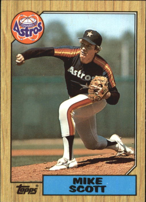 1987 Topps Tiffany #330 Mike Scott