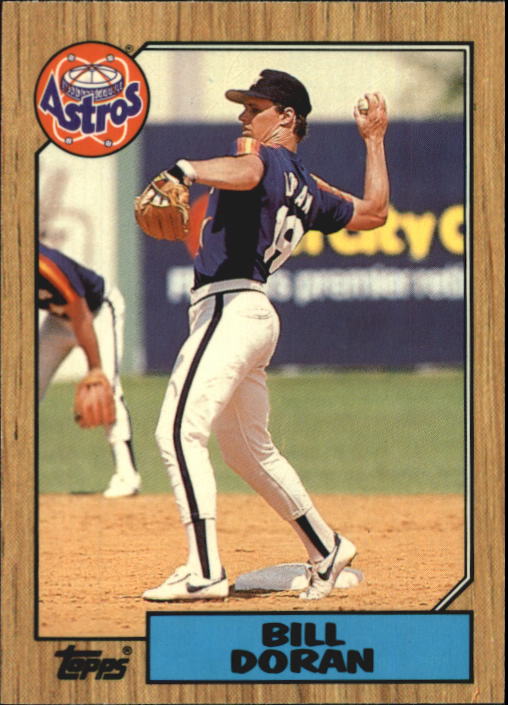 1987 Topps Tiffany #472 Bill Doran
