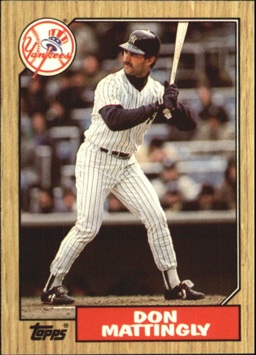 1987 Topps Tiffany #500 Don Mattingly