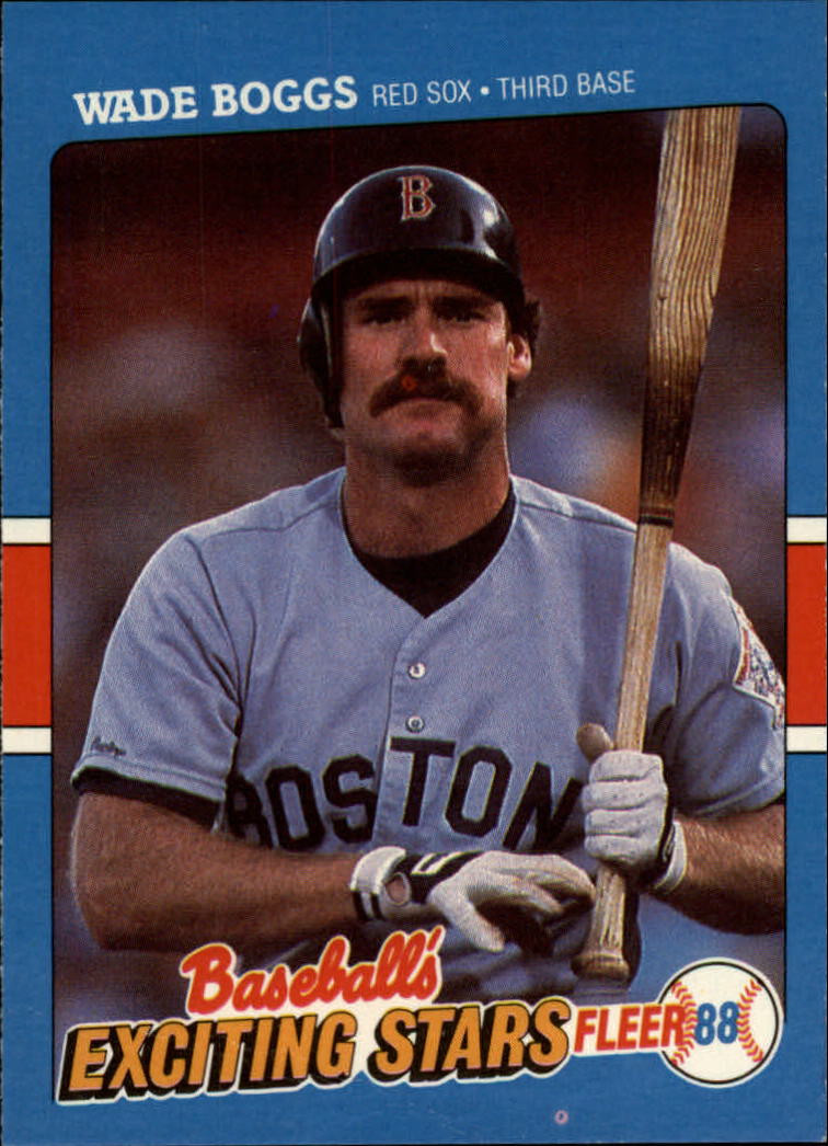 1988 Fleer Exciting Stars #4 Wade Boggs