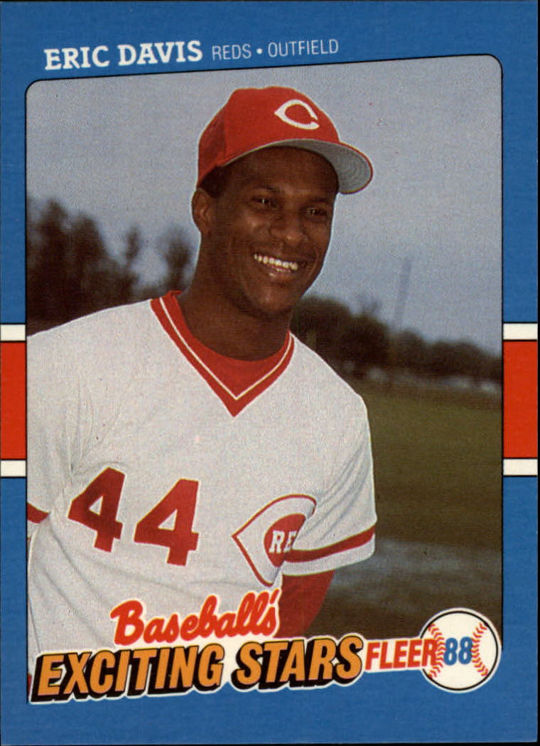 1988 Fleer Exciting Stars #12 Eric Davis