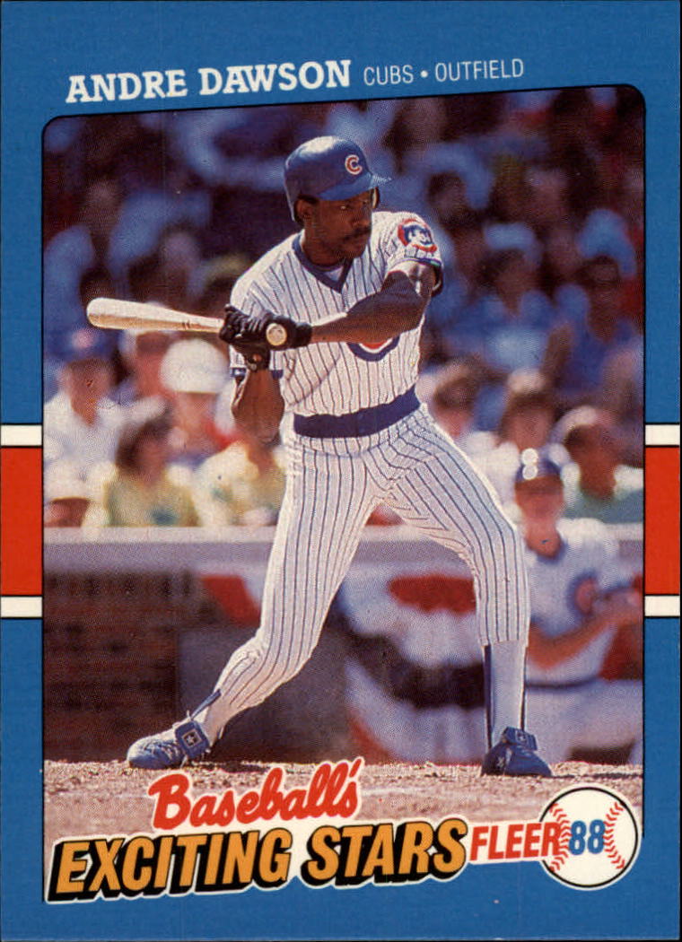 1988 Fleer Exciting Stars #13 Andre Dawson