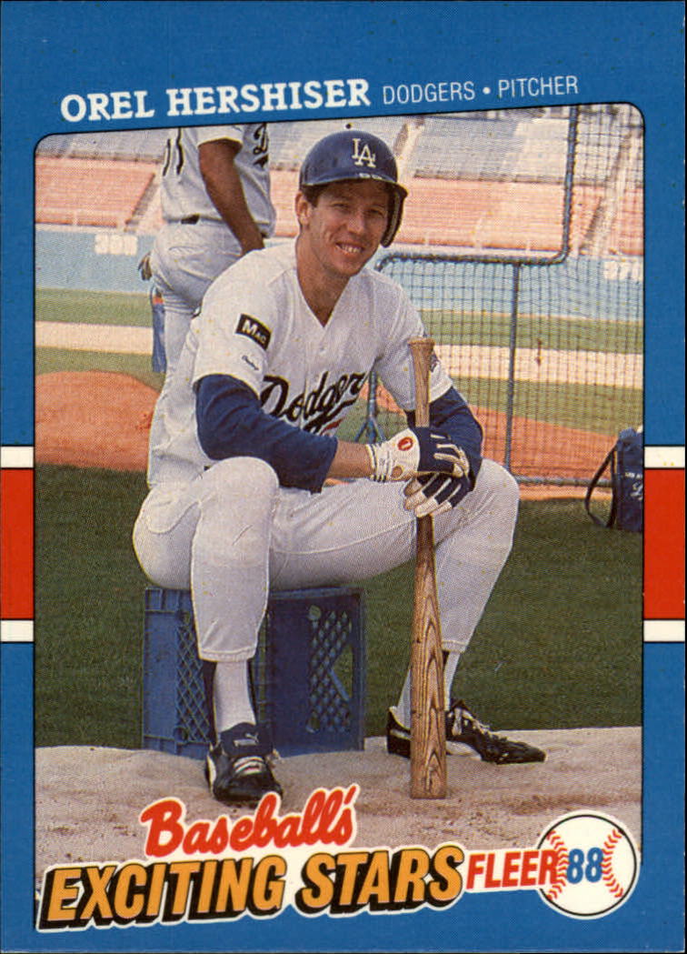 1988 Fleer Exciting Stars #20 Orel Hershiser