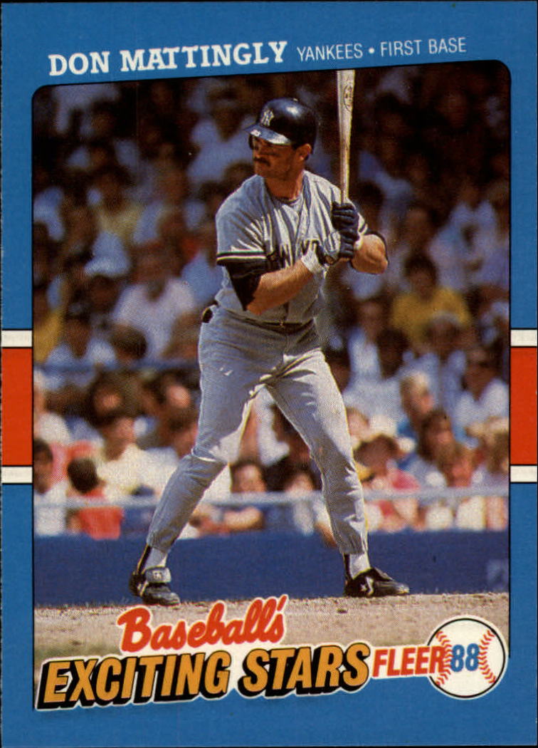 1988 Fleer Exciting Stars #25 Don Mattingly