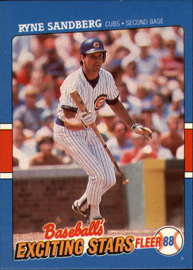 1988 Fleer Exciting Stars #32 Ryne Sandberg