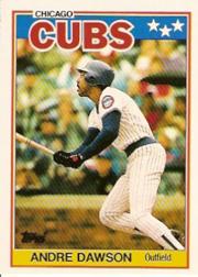 1988 Topps UK Minis #20 Andre Dawson